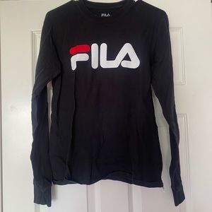 black fila long sleeve